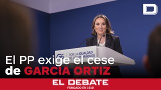 El PP exige a Sánchez el cese de García Ortiz, Tezanos y la presidenta de RTVE: «No puede seguir un minuto más»