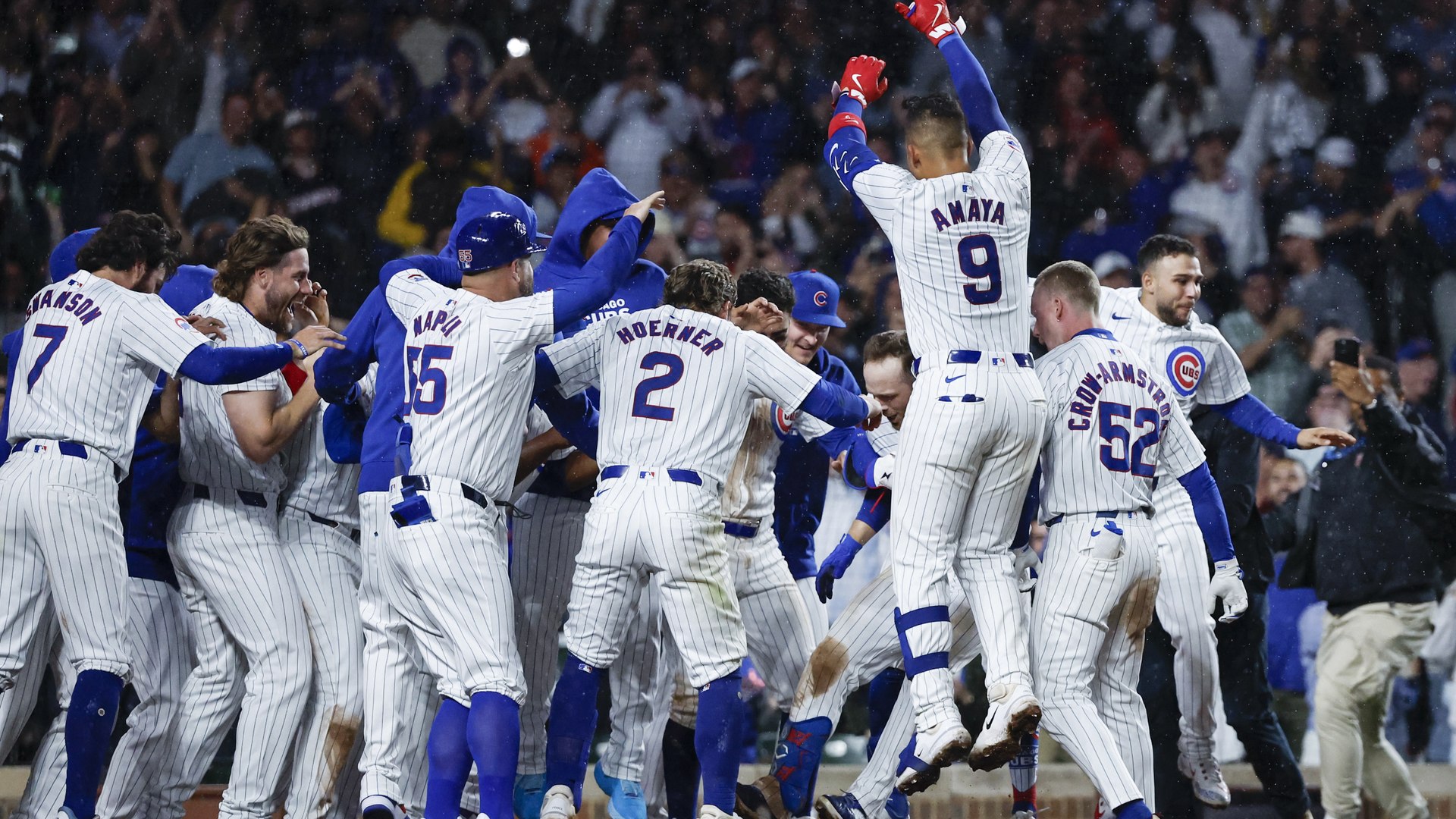 ⁣Michael Busch Hits Walk Off Winner as Cubs Top Padres
