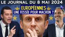 Européennes : le camp Macron en marche vers l’humiliation - JT du mercredi 8 mai 2024