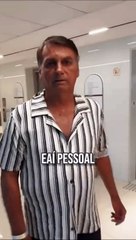 Bolsonaro posta vídeo em hospital e atualiza estado de saúde