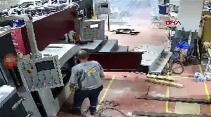 Fabrika sahibinin feci ölümü: Pres makinesine sıkışıp can verdi