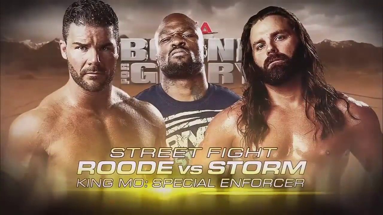 TNA Bound For Glory 2012 - James Storm vs Bobby Roode (Street Fight)