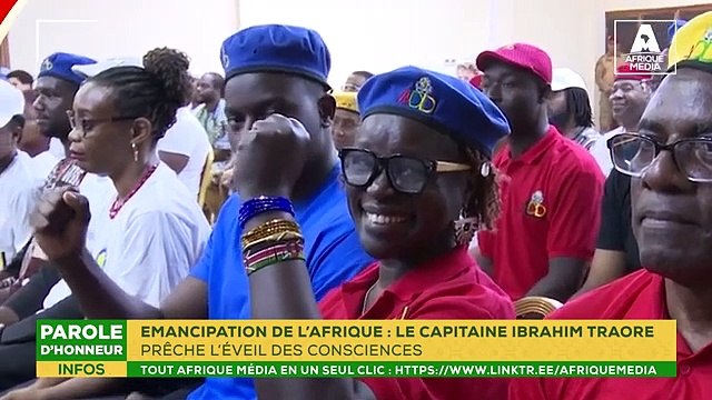 EMANCIPATION DE L’AFRIQUE LE CAPITAINE IBRAHIM TRAORE PRÊCHE L’ÉVEIL DES CONSCIENCES