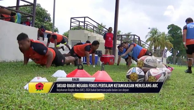 Skuad Ragbi Negara fokus pertajam ketangkasan menjelang ARC