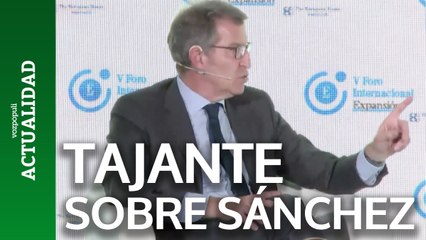 "Cambiar al presidente del Gobierno", la tajante respuesta de Feijóo