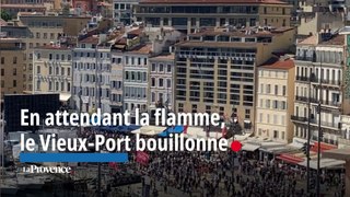 En attendant la flamme olympique, le Vieux-Port bouillonne à Marseille