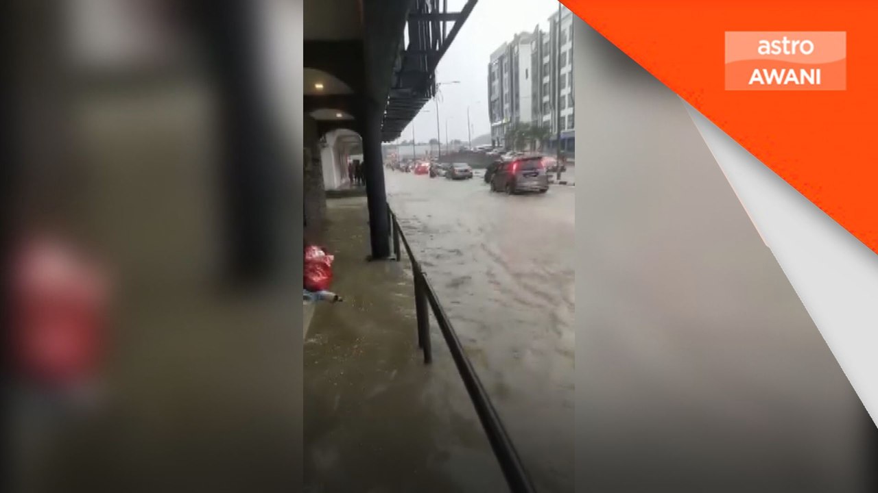 Kajang dilanda banjir kilat