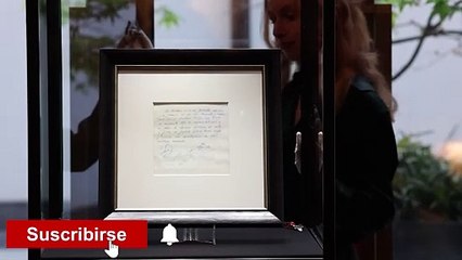 La servilleta con el primer contrato de Messi sale a subasta en Londres por 350.000 euros