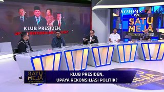 Presidential Club Spesial Hanya 4 Orang, Ini Penjelasan Habiburokhman | SATU MEJA