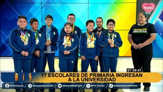 ¡Ejemplo a seguir!: 17 escolares de primaria ingresan a universidades de La Cantuta y la Villareal