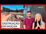 Atriz gaúcha volta à cidade natal e mostra destruição: 'Não existe mais nada'