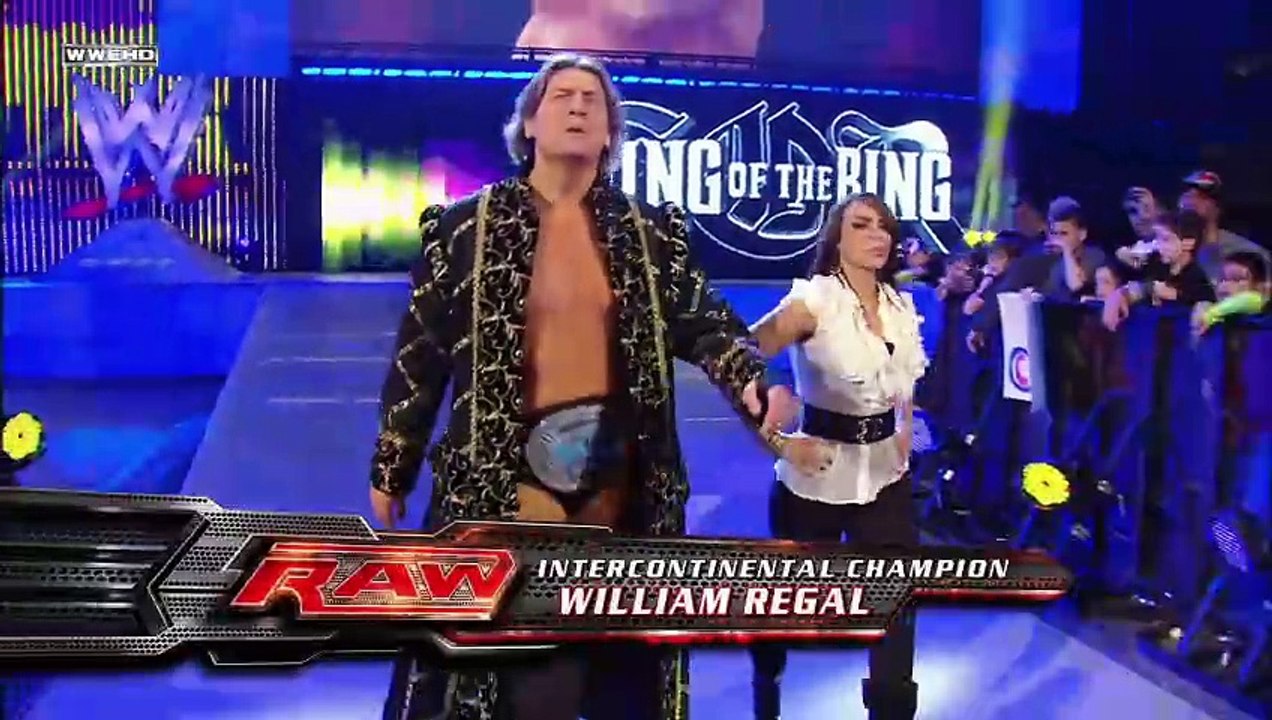 William Regal Vs CM Punk Raw January 19 2009 IC Match