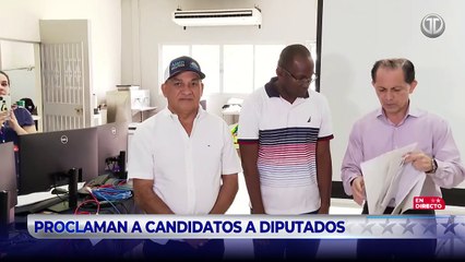 Proclaman a los cuatro diputados electos en el circuito 8-6