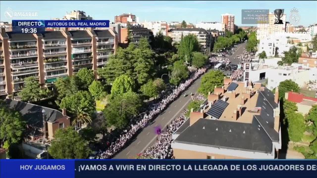 Vean con sonido ambiente “el mejor recibimiento de la historia” al Madrid: pone los pelos de punta