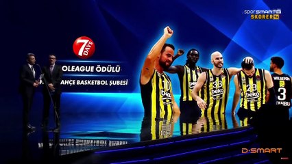 7Days EuroLeague Ödülü'nün sahibi Fenerbahçe Basketbol Şubesi