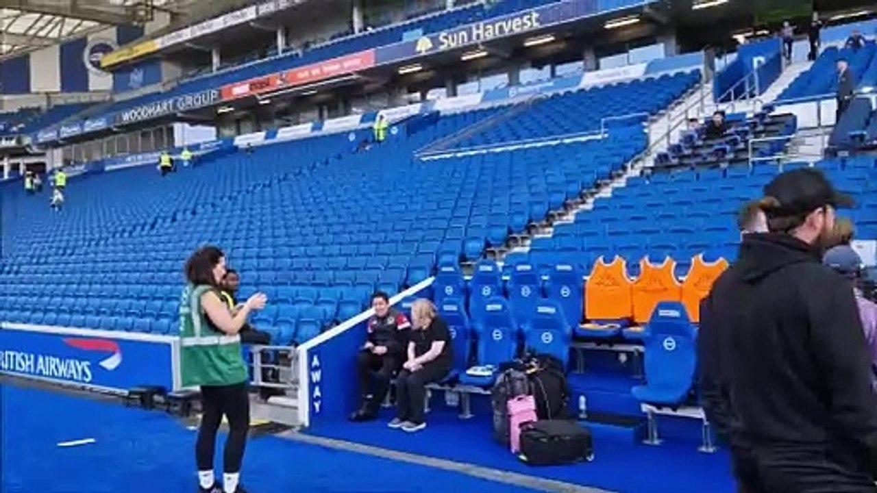 Sussex Transport Senior Cup - Hastings United v Horsham - build up