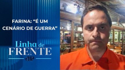 Força tarefa de São Paulo auxilia no RS; Porta-voz da defesa comenta | LINHA DE FRENTE