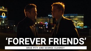 'Forever Friends': Brad Pitt And George Clooney Sound Like They Had The Best Time Filming New Movie 'Wolfs' Together