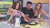 El chef Mariano Sandoval nos enseñó a hacer unos ravioles de calabacita para chuparse los dedos