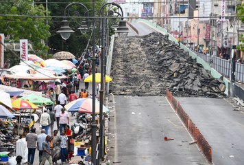 साउथ-नॉर्थ उस्मान रोड फ्लाईओवर से जुड़ेंगे... देखें वीडियो..