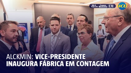 Alckmin visita MG e participa de inauguração em Contagem