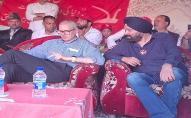 गुलगाम में जेकेएनसी का कार्यकर्ता सम्मेलन