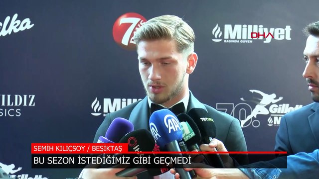 Beşiktaşlı Semih Kılıçsoy: Bu sezon çok istediğimiz gibi geçmedi