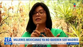 Mujeres mexicanas ya no quieren ser madres