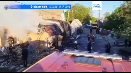 Am Tag des Sieges: Russland greift ukrainisches Stromnetz massiv an