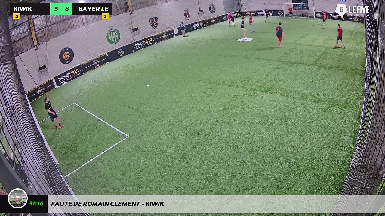 Faute de romain CLEMENT - KIWIK