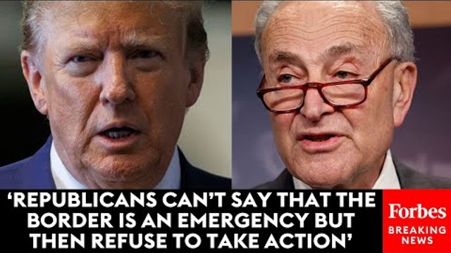 Chuck Schumer Tears Into GOP For Allowing Trump To Kill Bipartisan Senate Border Deal