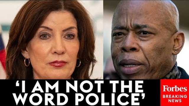 JUST IN: Eric Adams Gives His Reaction To New York Governor Kathy Hochul's Controversial Comments