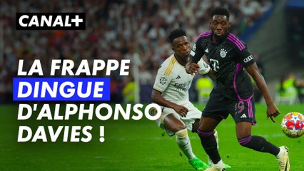 Le coup de canon d'Alphonso Davies face au Real Madrid - Ligue des Champions 2023-24 (1/2 finale aller)
