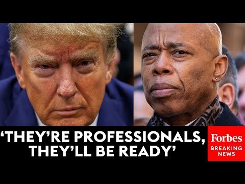 BREAKING NEWS: Eric Adams Asked Point Blank If NYPD Will Arrest Trump For Violating Court Orders