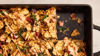 Not Only Does This Pastrami Matzo Kugel Remind Me Of A Reuben, But It's Kosher For Passover