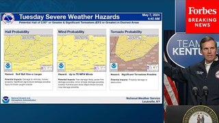 BREAKING NEWS: Gov. Andy Beshear Holds Press Briefing As Severe Storms Threaten Kentucky