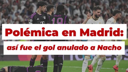Nacho y el polémico gol anulado que quedó en la historia ⚽