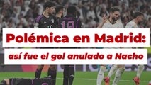 Nacho y el gol anulado que se quedó en anécdota