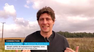 Abrupto cambio de temperatura en Argentina: viento intenso del sur traerá sol y frío a todo el país