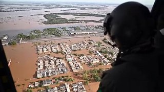Sobe para 100 o número de mortos por enchentes no Rio Grande do Sul