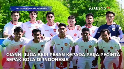 Presiden FIFA Beri Pesan untuk Indonesia Usai Timnas U-23 Kalah dari Guinea