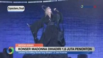 Pecahkan Rekor, Konser Madonna Dihadiri 1,6 Juta Penonton