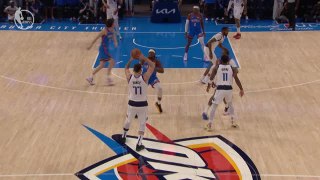 Doncic dazzles with double lob assists