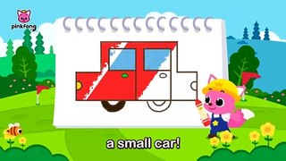 How to Draw a Car Car Songs for Kids Pinkfong Baby Shark Official