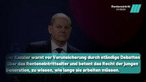 Arbeit ist mehr als Geld: Scholz betont soziale Aspekte