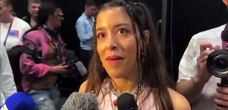 Η Μαρίνα Σάττι στις πρώτες της δηλώσεις μετά την εμφάνισή της στο stage της Eurovision