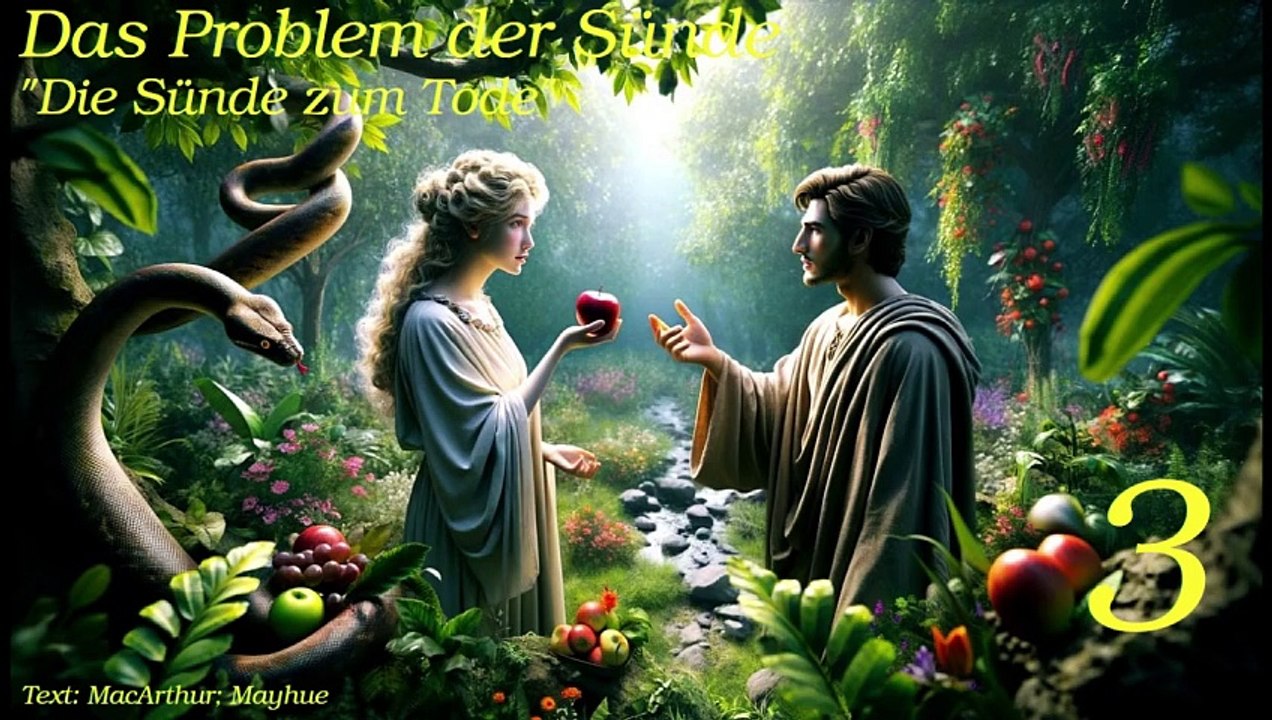 Das Problem der Sünde - Teil 3