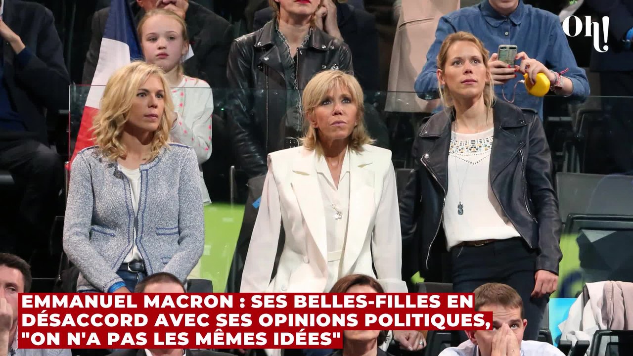 Emmanuel Macron : ses belles-filles en désaccord avec ses opinions politiques, "on n'a pas les mêmes idées"