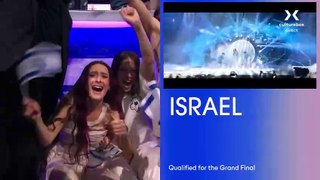 Israël se qualifie lors de la seconde demi-finale de l'Eurovision 2024 à Malmö