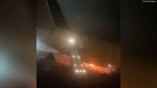 Senegal Boeing Plane Fire - Passengers Escape as Plane Catches Fire at Dakar Airport